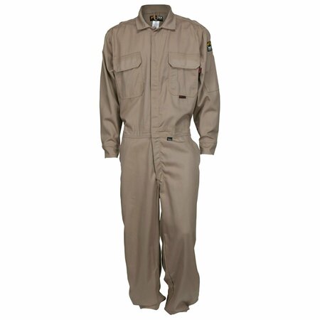 MCR SAFETY FR, Deluxe FR Coverall Westex Ultrasoft Tan, X2 DCWUTX2